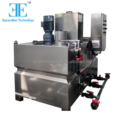 2000L/uur PAM-polimerdoseringsmachine voor chemische behandeling
