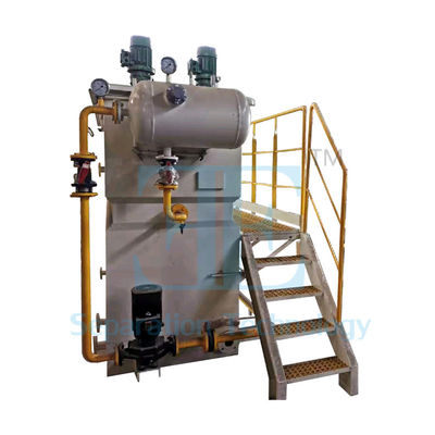 DAF-030 Flotatie met opgeloste lucht met een behandelingskapaciteit van 10 m3/h en PLC-besturingssysteem voor industriële afvalwaterzuivering
