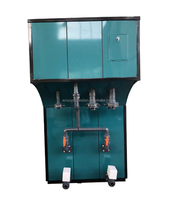 Elektrocoagulatiesysteem 0,5 m3/uur Afvalwaterzuivering met Aluminium IJzer Anodes