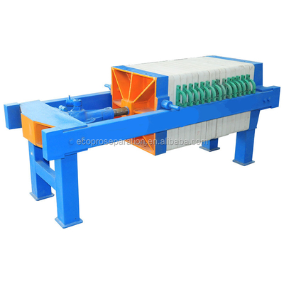 Handmatige Platenfilterpers 4m2 voor Afvalwaterzuivering