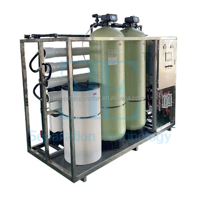 Hoogdruk industrieel RO-systeem 1-200m3/h Omgekeerde osmose waterbehandeling