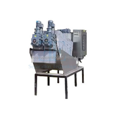 6.8-100m3/H schroefpers SUS304 Schroefpers voor afvalwater