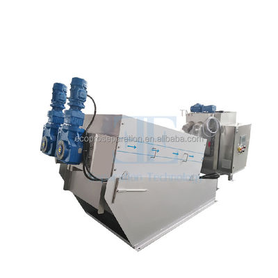 6.8-100m3/H schroefpers SUS304 Schroefpers voor afvalwater