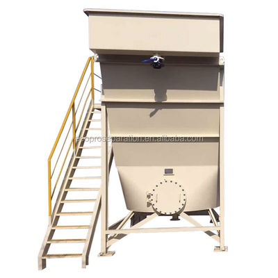 Afvoerinstallatie Lamella Separator 20m3/H-80m3/H Lamella Plate Clarifier