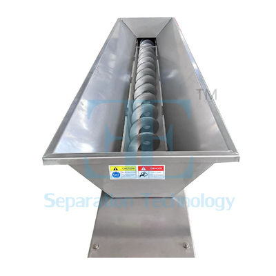 Dried Sludge Screw Press 24kg/H-40kg/H Dewatering Screw Press