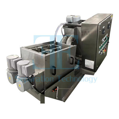 Afvoerwater ontwateren Schroefpers 0,8-12m3/H Schroefsloodontwateringsmachine