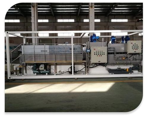 Afvoerwater ontwateren Schroefpers 0,8-12m3/H Schroefsloodontwateringsmachine