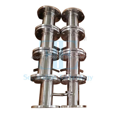 Mild staal behuizing statische mengbuis element Bewegingsloze chemische statische mixer