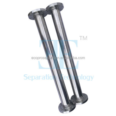 Grootte 6000mm Spiral Static Mixer Nozzle Dispenser Tube Met Hydraulische Kracht Scheer