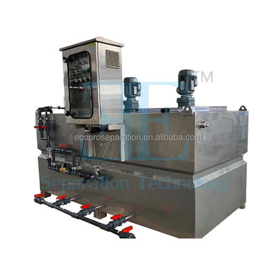 Schneider Control Polymer Doseringssysteem met 0,75kw opslag roer