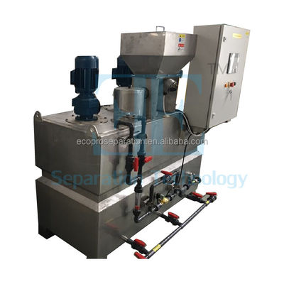 Schneider Control Polymer Doseringssysteem met 0,75kw opslag roer
