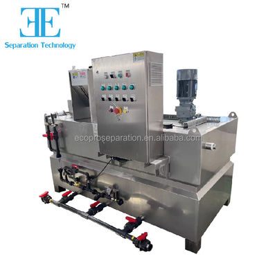 Schneider Control Polymer Doseringssysteem met 0,75kw opslag roer