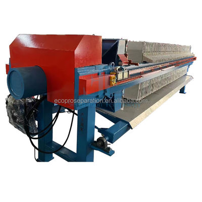 14 Platen ontwatering Filterpers 6m2 Filterpers voor slibbehandeling