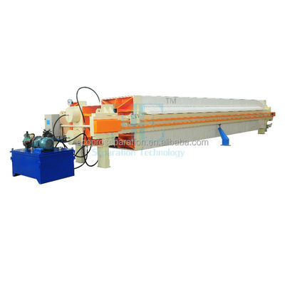 14 Platen ontwatering Filterpers 6m2 Filterpers voor slibbehandeling