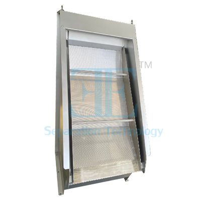 Static Rock Screen 5m3/H Static Wedge Wire Screen voor het verwijderen van sedimenten