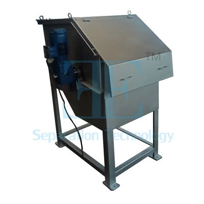Rotary Screen van roestvrij staal Afvalwater 0,75 mm Mesh Drum Screen Filter