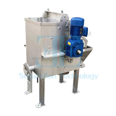 Rotary Screen van roestvrij staal Afvalwater 0,75 mm Mesh Drum Screen Filter