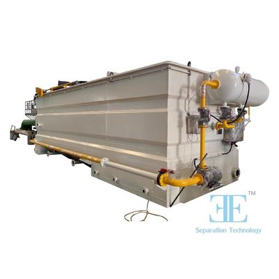 ISO-standaard opgeloste luchtflotatie met PLC-besturing van pompvermogen van 3,75 kW