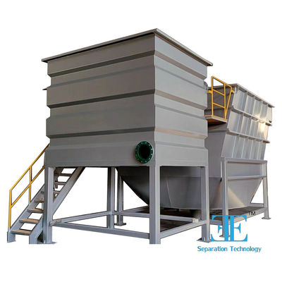 Slibbehandeling met Lamella-klariseringssysteem Geen slib terugstroom 3-60 ton Gewichtsbereik Capaciteit 0,5-100 m3/h
