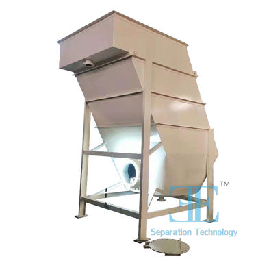 Hoge sediment efficiëntie Lamella Plate Clarifier System voor industriële effluent