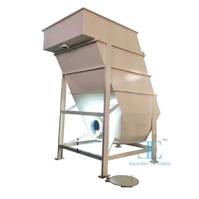Lamella-ophelderingssysteem voor afvalwaterophelderingsslibseparator