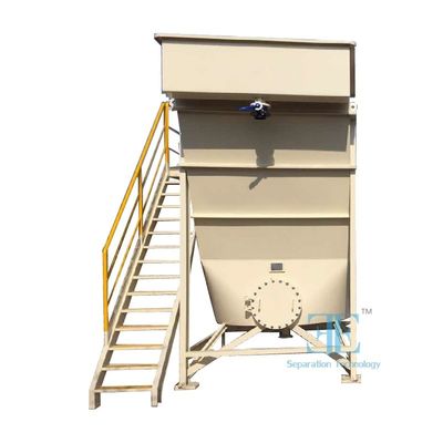 Gemakkelijk onderhoud Waterzuiveringsapparatuur Lamella Clarifier System met PLC Control System 0,55kw