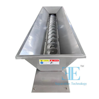 Schroefpers 300 mm Schacht Specificatie slib ontwatering machine voor na service