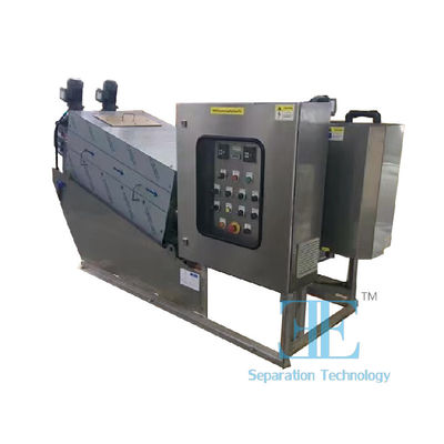 Schroefpers 300 mm Schacht Specificatie slib ontwatering machine voor na service