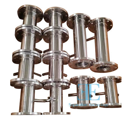 Maximale grootte Helicale mixers Statische mixerbuis voor het mengen van afvalwaterbehandeling
