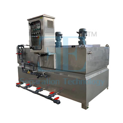 Aanraakscherm 2000L/H Polymer doseringssysteem met PLC-besturing