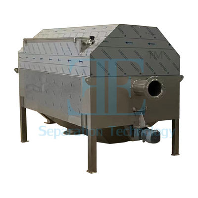 Rotary Drum Screen interne DN350 Outlet Flange en 85L/Uur Productiviteit voor industriële toepassingen