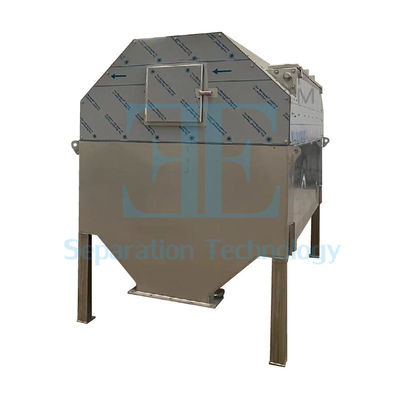 Metalen/Plastic Filtration Internal Feed Rotary Drum Filter met 4-20 rotatiesnelheid en aanpasbare opties