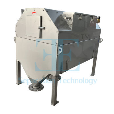 Metalen/Plastic Filtration Internal Feed Rotary Drum Filter met 4-20 rotatiesnelheid en aanpasbare opties
