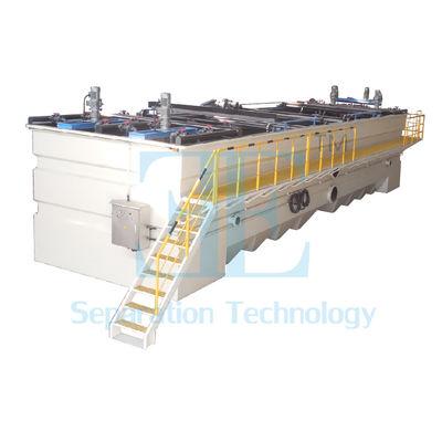 0.8kw Skimmer opgeloste gasflotatie voor de behandeling van hoge slibbelasting tot 70 kg/m2.h