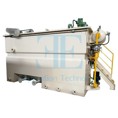 7600*2800*2260mm Koperflotatiemiddelen met een hoge hydraulische belasting tot 80m3/m2.h