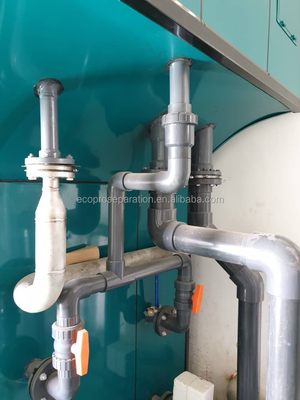 SUS 304 Industrieel elektrocoagulatiesysteem 40m3/h