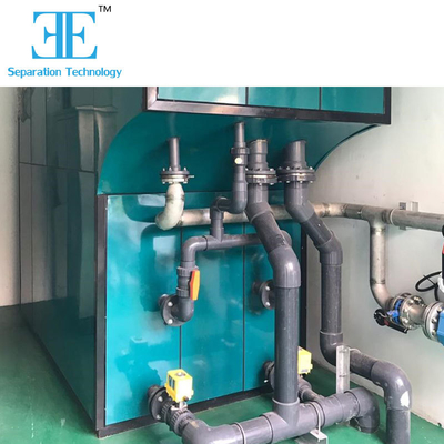 Automatische besturing 480 VAC Industrieel elektrocoagulatiesysteem 0,5 m3/h Voor afvalwaterzuivering