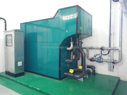 Energiebesparing 220 V Industrieel Elektrocoagulatiesysteem afvalwaterzuivering 0,5 m3/h
