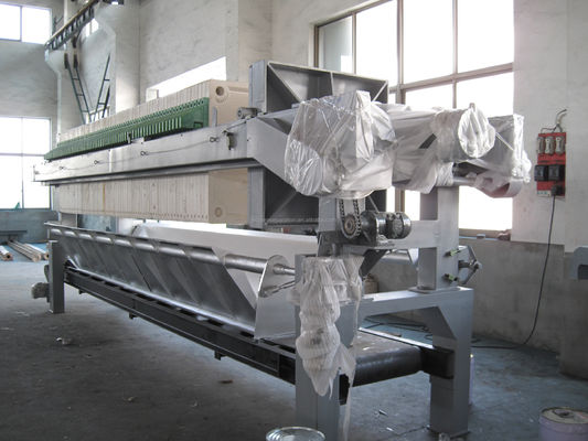 Handmatige slibontwateringsfilterpers 2m2 220V-415V